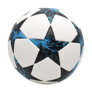 Soccer Ball Team Match Football Outdoor Indoor Game Use Group Training Official Size 5 Seamless PU Leather 240127