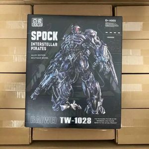 Baiwei TW-1028 TW-1029 Shockwave Movie Studio Series Transformation TW1028 TW1029 TW1028B KO SS56 Figure Figur Robot Toys Prezenty 240130