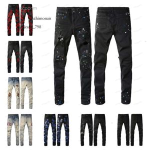 Amr Street Miris Purple for Amrilied Jeans Am Mens Amirlies Mens Mens Designer High Jeans Mens Emprideryパン