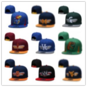 2024 All Team Fan's USA College Baseball Longhorns regolabili Cappello sul campo Mix Ordine Taglia Chiuso Flat Bill Base Ball Snapback Caps Bone Chapeau