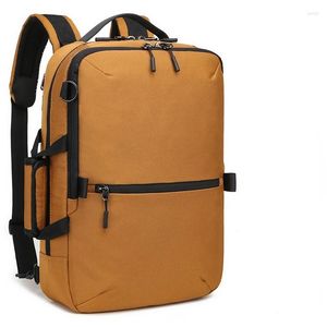 Backpack Multi-Functional Men's Business Travel Laptop Bag Schoolbag Large Capacity Notebook Fashion Commuter