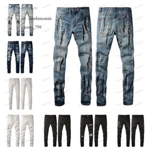 Jeans roxos am Mens Mens amrilied amirlies Street miris amr para Jeans High designer mens Bordados calças Womens Oversize Ripped Patc 6998 irlies rilied r Wo