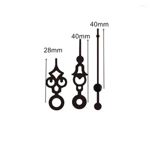 Väggklockor bordsklocka händer reparation kit klocka maskiner modern design kvarts urverk heminredning svart insats delar