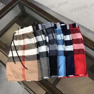 Szybkie burberies Burbreries Gym Plaid Swiming Suszenie męskie szorty Mężczyzna Projektant Summer Women Short Sport Beach Pants Asian 6954