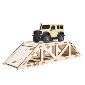 Mini Rc Simulazione di telecomando Ldarc Radian X43 1/43 Off Road Climbing Vehicle Modello a quattro ruote motrici Car Desktop Xmas Toy 240122