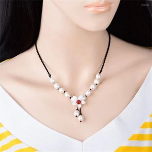 Pendant Necklaces 1pcs Temperament Fashion Necklace Simple Women's Ancient Style Short Clavicle Chain Jewelry Girl Gift Jewellery