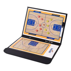 Basketball Coaching Clipboard Kit with Dry Erase Coaches Marker Pen Tactics Equipment Basketball Coaching Board for Accessories 240127