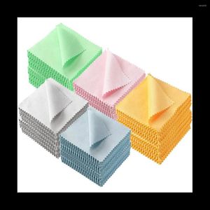 Jewelry Pouches 500 Pcs Cleaning Cloth Wipes For Silver Gold Keep Brass Coin Ring Silverware Watch Clean