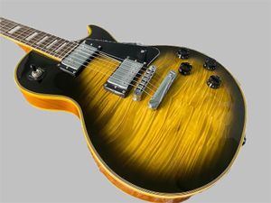Chinesa de guitarra elétrica Maple Maple Top Manogany Body and Neck 6 Strings ABR-1 Bridge 36988