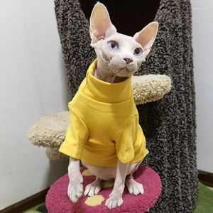 猫の衣装冬の厚いペットの服小犬のためのスフィンクス