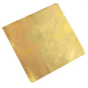 Pişirme Aletleri 600 PCS Altın Alüminyum Folyo Paketleme Kağıt Şeker Sarma Çikolata Çikolatalar Gıda Ambalajı