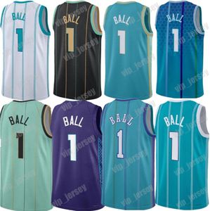 Custom LaMelo Ball Jersey Brandon Miller Terry Rozier Gordon Hayward Miles Bridges Basketball Jerseys