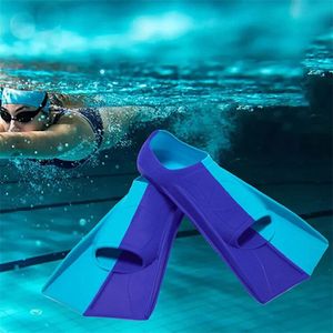 Flippers Equipment Set Xxsxl Swimming Training Maldives Diving Fins Short Wearresistance Water Diversion Antiskid Design 240123