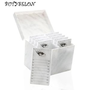 10/5 lager False Eyelash Storage Box Acrylic Makeup Organizer Eyelash Glue Pall Lash Holder Grafting Eyelash Extension Tool 240124