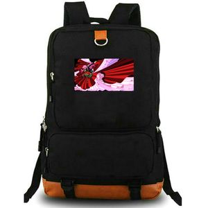 Rewolucyjna dziewczyna utena plecak Tenjo Utena Daypack Himemiya Anthy School Bag Cartoon Print Rucksack Laptop Laptop Day Pack