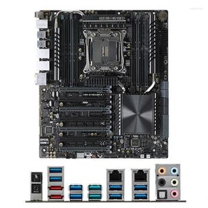 Motherboards Intel X99 X99-E WS/USB 3.1 Motherboard Verwendet Original LGA2011-3 LGA 2011 V3 DDR4 128 GB USB 3.0 SATA3 Desktop Mainboard