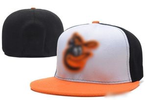 2024 Nowa hurtowa gorąca marka Orioles Baseball Caps Gorras Bones Casual Outdoor Sport dla mężczyzn Kobiety Dopasowane czapki F2
