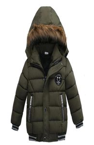 Jesienna zima kurtka dla dzieci chłopcy ubrania dla dzieci z kapturem ciepły płaszcz odzieży wierzchniej do ubrania 2 3 4 5yrs Y20090127915640068