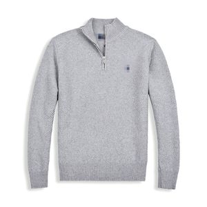 Men's Luxury Moving Designer Sweatshirt Multi color Brand Pony Retro Thick Embroidered Sweater Coat Half Zipper High Neck Pullover Casual Sweater