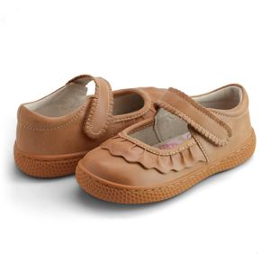 Livie Luca Varumärkeskvalitet äkta läder barnskor flickor sneakers för mode ungdomar småbarn loafer 240131