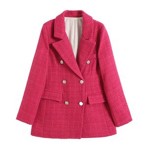Schicker, eleganter Büro-dünner Blazer für Frauen, stilvoller lässiger Damen-Blazer mit langen Ärmeln, einfarbig, weibliche Mäntel, Jacken 240202