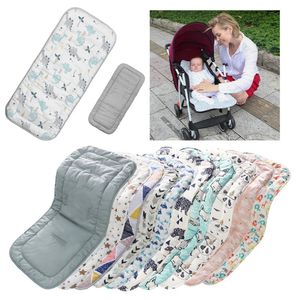 Baby Stroller Seat Cotton Comfortable Soft Child Cart Mat Infant Cushion Buggy Pad Chair Pram Car born Pushchairs Accessories 240123