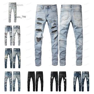 Miris Amrilied Amr Jeans Mens för Purple Amirlies Am Designer Mens High Jeans Street Mens Brodery Pants Womens Oversize Ripped Patc 1766 Irlies Rilied R WO