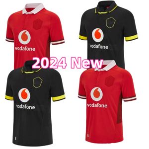 2023-24 New Wales Rugby Jersey National Team Trikots Cymru Sever Version Weltcup Polo T-Shirt 2024 Top-Training Jesery Welsh Rugby Size S-5xl