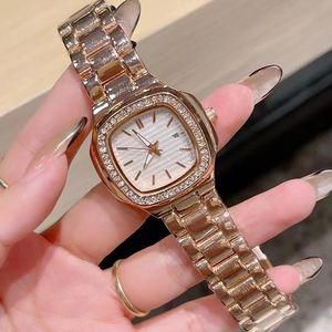 Fashionable ladies' watch Retro modeling Bezel set with diamond clock diall diameter 28 mm