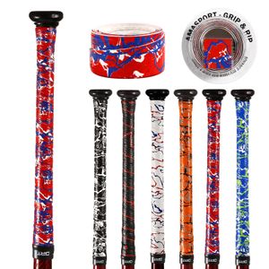 AMASPORT Anti-Slip Baseball Bat Grip Tapes Sweatband para Softball Bat Camuflagem Listras 240119