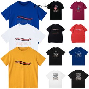 Street balencaigaly Top balencigaly Fashion TShirt Brand Mens M2XL Designer T Couple Shirt Asian Printing Letter High Pattern Short Clothing Sleeve Casual Si