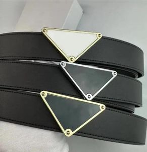 2023 Fashion Classic Belts for Men Women Designer Belt 3,5 cm Silver Mens Black Smooth Gold Buckle Leather Dresses Belt