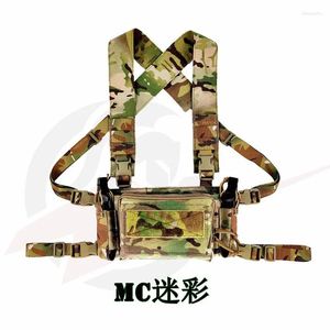 Kurtki polowe wojskowe D3CRM Taktyczne ćwiczenie klatki piersiowej Outdoor Molle Hanging Light Sprzęt MC RG WG