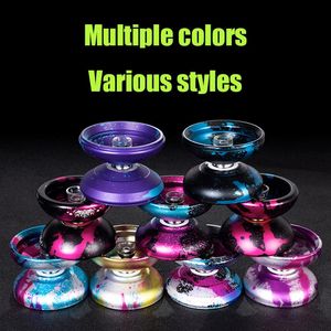 Yoyo Professional Competition Metal Yo Factory with 10 Ball Bearing Alloy Aluminum High Speed Unresponsive Toys for Kids Yoyo 240126