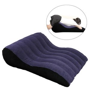 Adulto almofada segurar travesseiro jogo erótico portátil para casais inflável sofá cadeira cama sexo móveis posições de amor sexual 240129
