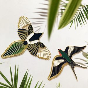 Zapasy imprezy 2PCS Creative Bird Wzorka metalowa zakładka Chiński styl klasyczny cosplay akcesoria dekoracje Kolekcja Kobiety Mężczyźni Graduation