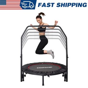 48 Rebunder mini trampolina z regulowanym uchwytem ćwiczenie ćwiczeń ćwiczeń dla dzieci dorosłych na świeżym powietrzu Fitness 240127