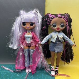 Оригинал можно выбрать 24 см OMG мультистиль, модное платье для старших сестер для девочек, сделай сам, праздничный подарок, кукла, игрушка 240131