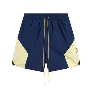 Rhude T Shirt Shirt Shirt Swim Trunks Tshirt Tshirt Rhudes Men Designer Tshirts for Mens Shorts Męs