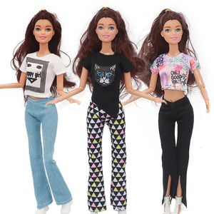 30cm Doll Full Set with Clothes and Shoes Famale Suit Accessories Girls Play House Dress Up Toy 240131