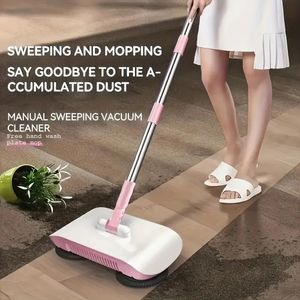 Multi Functional Hand Push Broom Vacuum Cleaner And Mop DualPurpose Wet Dry Cleaning Tool 240123