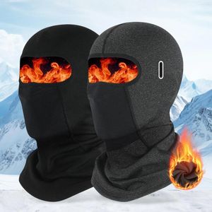 Cykelmössor Vinterhatt Balaclava Ski Mask Face Cover Hooded Hood full för motorcykelsportskridskor