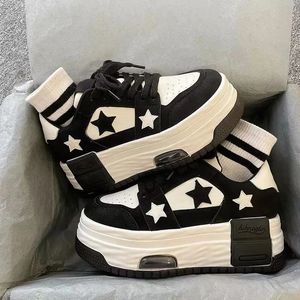 Womens Casual Sneakers Star Skateboard Trainers Mix Colors Running Sport Shoes Tennis Skate Flats Outdoor Walking Sneaker 240124