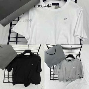 Mode Balencaigaly Top Balencigaly High Designer S4xl T Pure Shirt Summer Stora korta tshirts Hylsa Senior Waves Cotton Tee Quality Men Women Size Lovers Lu