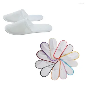 Slippers 20 Pairs Disposable El Guest House Unisex Spa Slipper For Travel Party Weekend