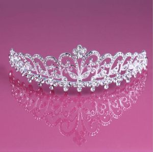 rhinestone tiara Wedding Hair fascinators hats Jewelry rhinestone tiara earring Cheap Whole Girls Evening Prom Accessories HT11440361