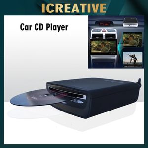 Lettore CD Icreative per lettore multimediale per auto Android Plug and Play USB portatile piatto esterno per autoradio Accessori auto 240119