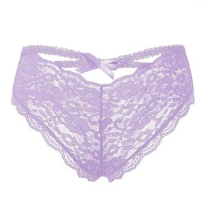 Calcinha feminina roupa interior sexy lingeries mulher fluoroscópio cintura baixa e belo quadril em forma de g