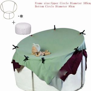 2023 Beanbag Stand Posing Steel Frame Born Pography Props Poser Studio Bakgrund Baby Po Bean Bag Tillbehör 240125