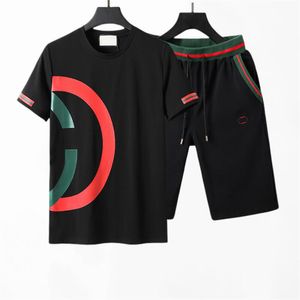 여름 디자이너 스웨트 셔츠 땀 Mens 트랙복 의류 남자 짧은 트랙복 재킷 스포츠웨어 세트 조깅 옷깃 스포츠웨어 슈트 브랜드